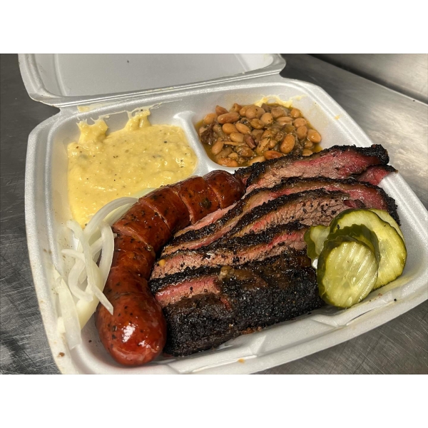 Double Brisket Plate